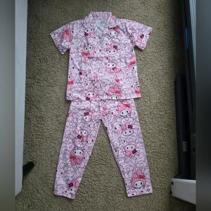 Pink Kids Pajamas (M-L)